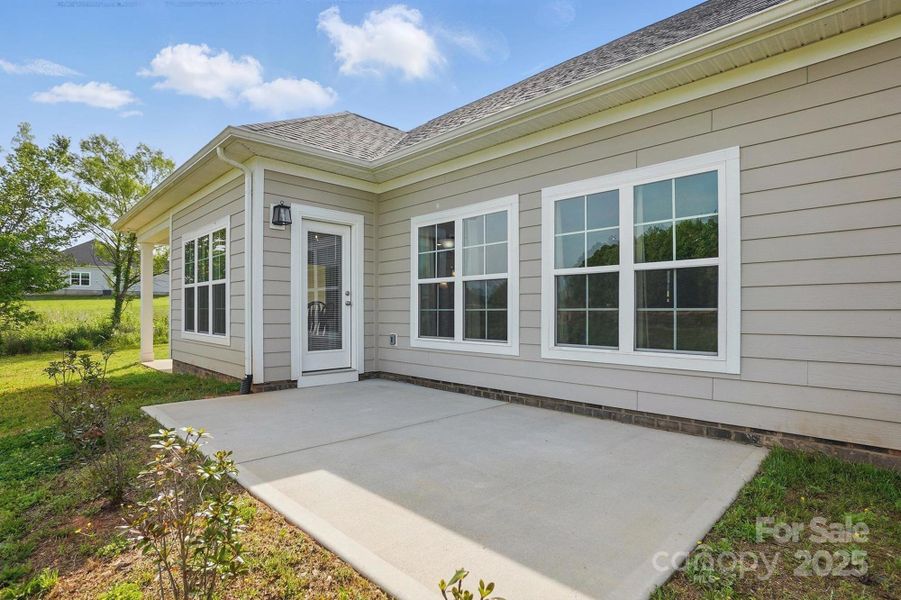 Exterior details and patio area of a home in , Monroe (Image 3).