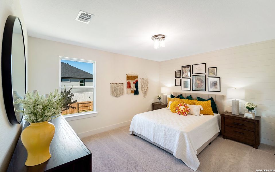 Furnished interior view inside a new home in Morgan Meadows, San Antonio (Image 25). Furnished interior view inside a new home in Morgan Meadows, San Antonio (Image 25).