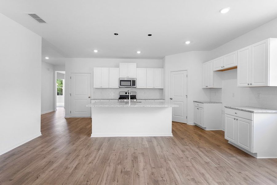 Representative furnished interior of a home built from the Moreland by Taylor Morrison in Heritage River, Euharlee (Image 3).