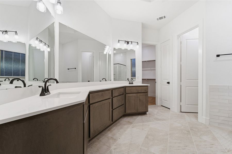 Furnished interior view inside a new home in Green Meadows, Celina (Image 9). Furnished interior view inside a new home in Green Meadows, Celina (Image 9).