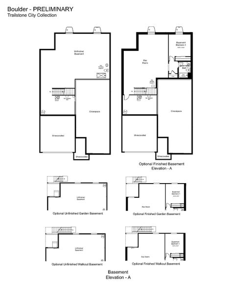 2D floor plan layout of this home in Trailstone, Arvada, CO (Image 4).