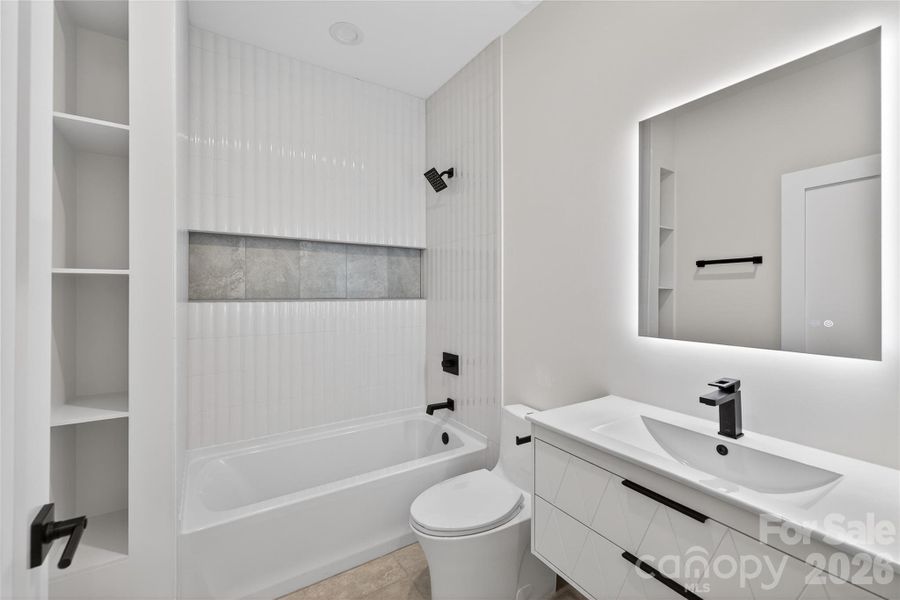 Furnished interior view inside a new home in , Charlotte (Image 11).