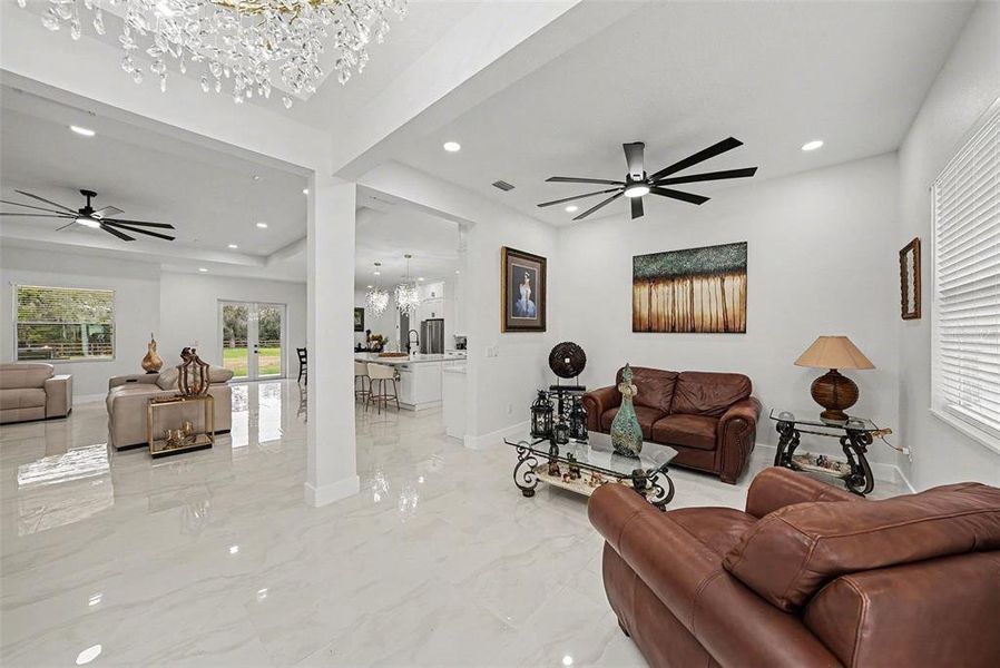 Furnished interior view inside a new home in , Dover (Image 19).