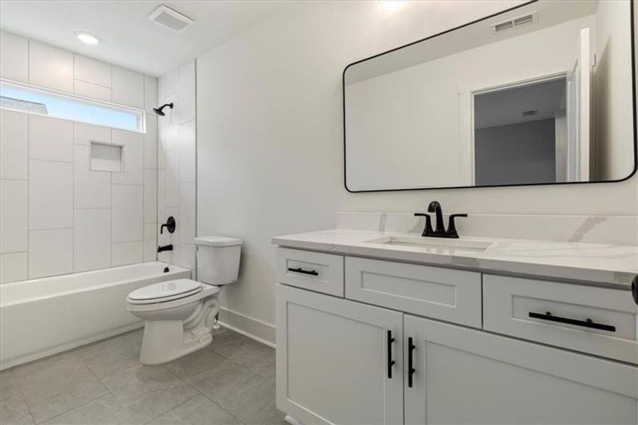 Furnished interior view inside a new home in , Emerson (Image 13).