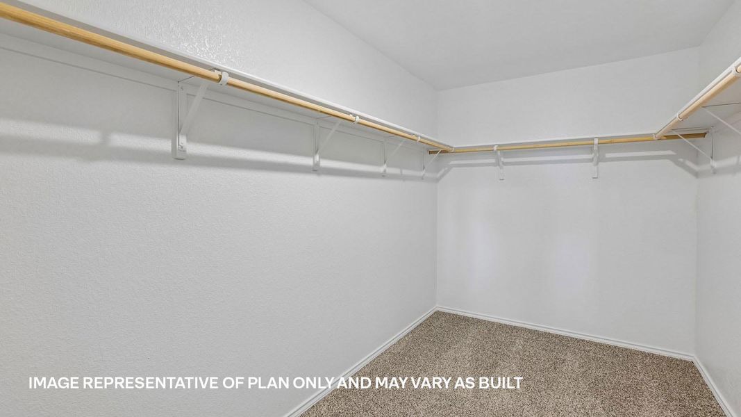 Representative unfurnished interior of a home built from the The Dalton by D.R. Horton in Valverde, Bastrop (Image 36).