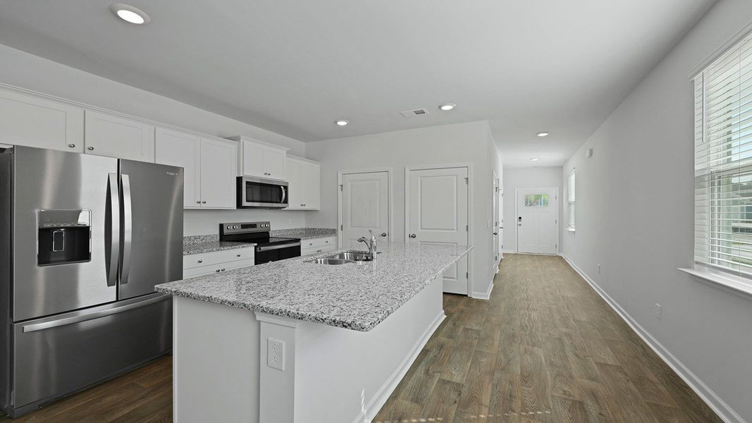 Furnished interior view inside a new home in The Oaks at Center Station, Hollywood (Image 8). Furnished interior view inside a new home in The Oaks at Center Station, Hollywood (Image 8).