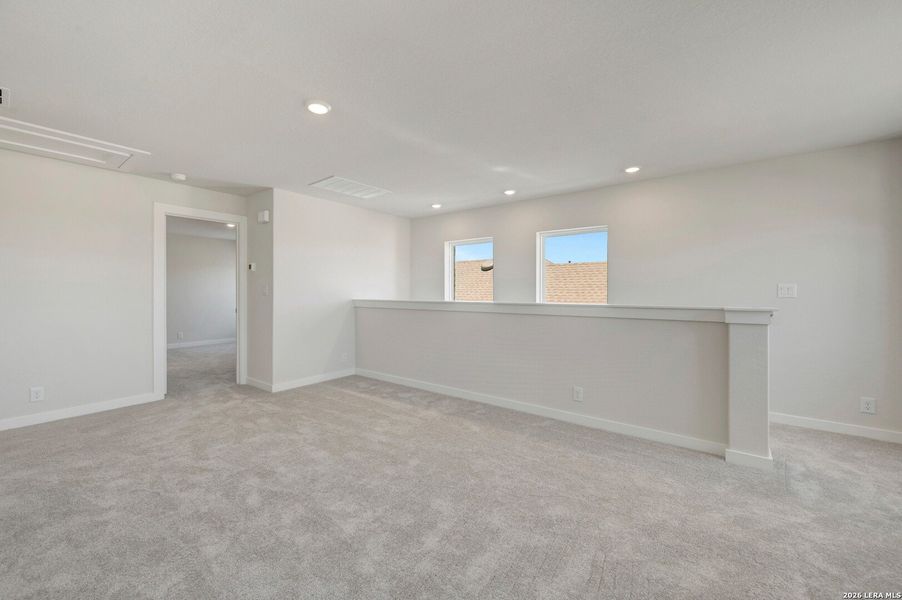 Spacious, unfurnished interior of a new home in Mayfair - Select Garden Series, New Braunfels (Image 17). Spacious, unfurnished interior of a new home in Mayfair - Select Garden Series, New Braunfels (Image 17).