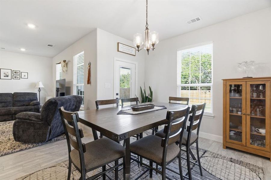 Furnished interior view inside a new home in , Granbury (Image 17).
