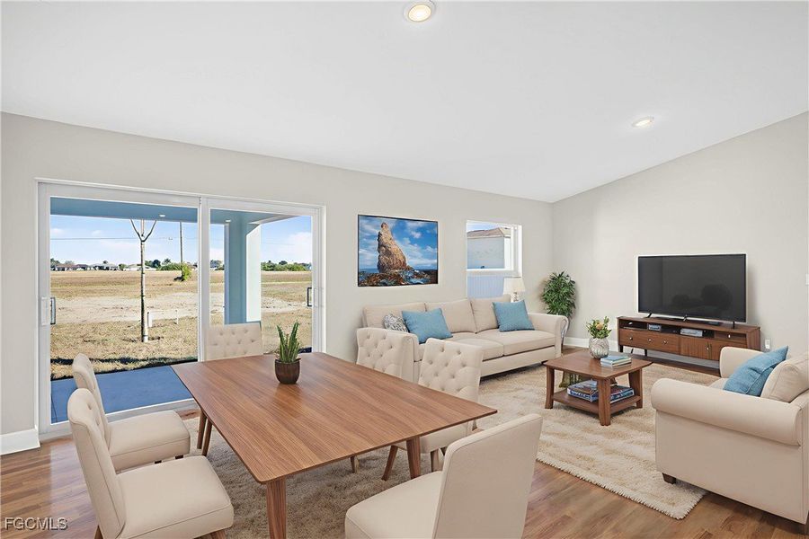 Furnished interior view inside a new home in Cape Coral, Cape Coral (Image 6).
