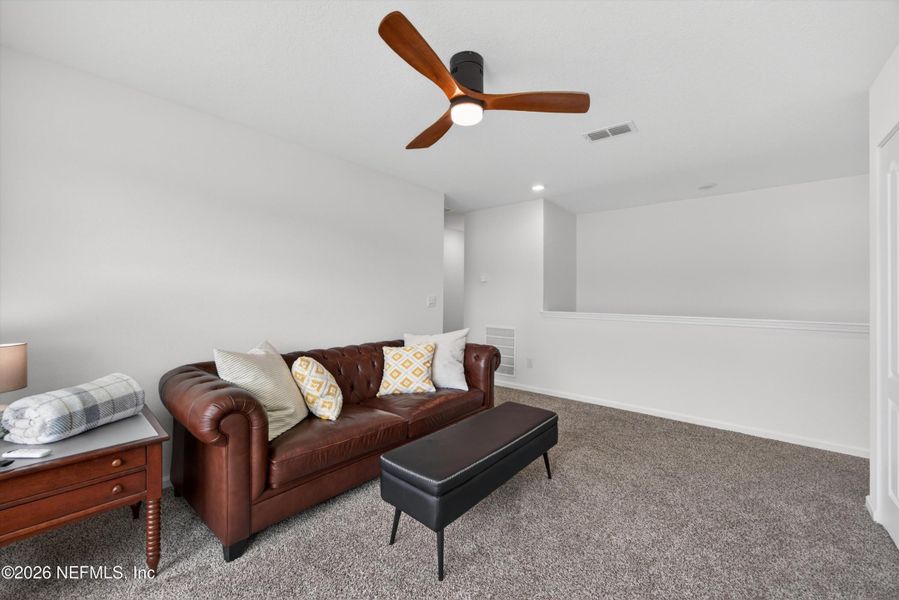 Furnished interior view inside a new home in Entrada, St. Augustine (Image 24).