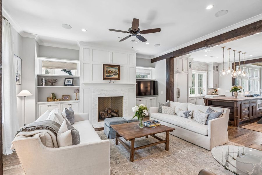Furnished interior view inside a new home in , Mount Pleasant (Image 6).