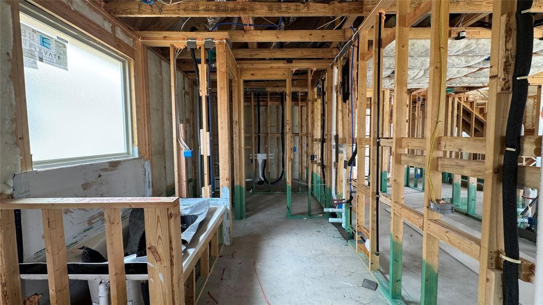 In-progress construction of a new home in Cannon Ranch, Dripping Springs, TX (Image 10).