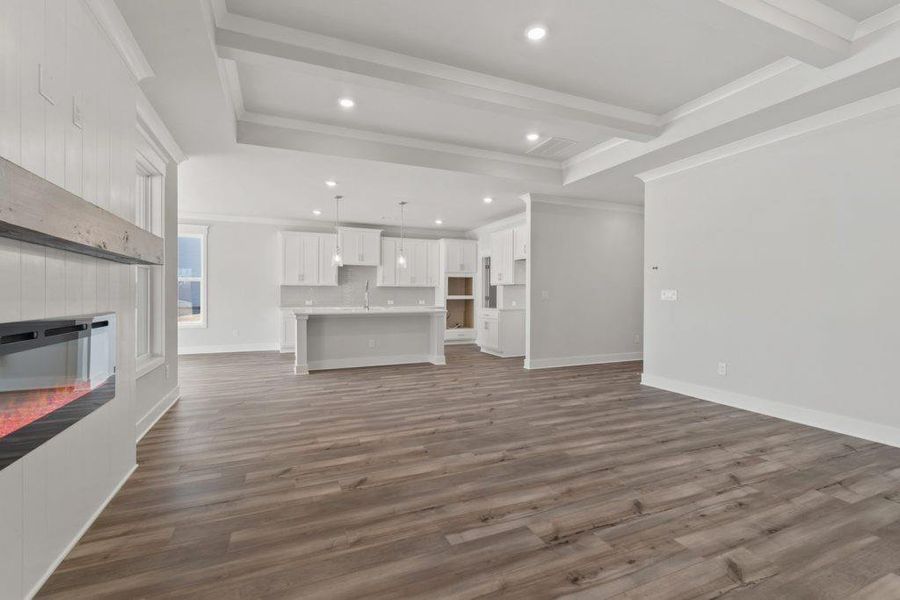 Spacious, unfurnished interior of a new home in Pinecrest Ridge, Dacula (Image 8). Spacious, unfurnished interior of a new home in Pinecrest Ridge, Dacula (Image 8).