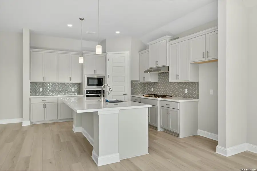 Furnished interior view inside a new home in , Castroville (Image 4).