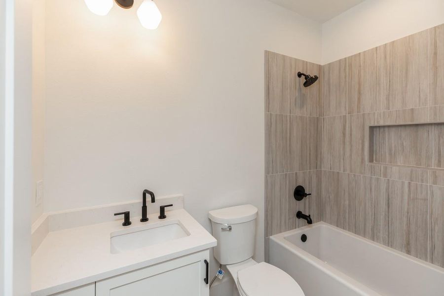 Furnished interior view inside a new home in , Beaumont (Image 10).