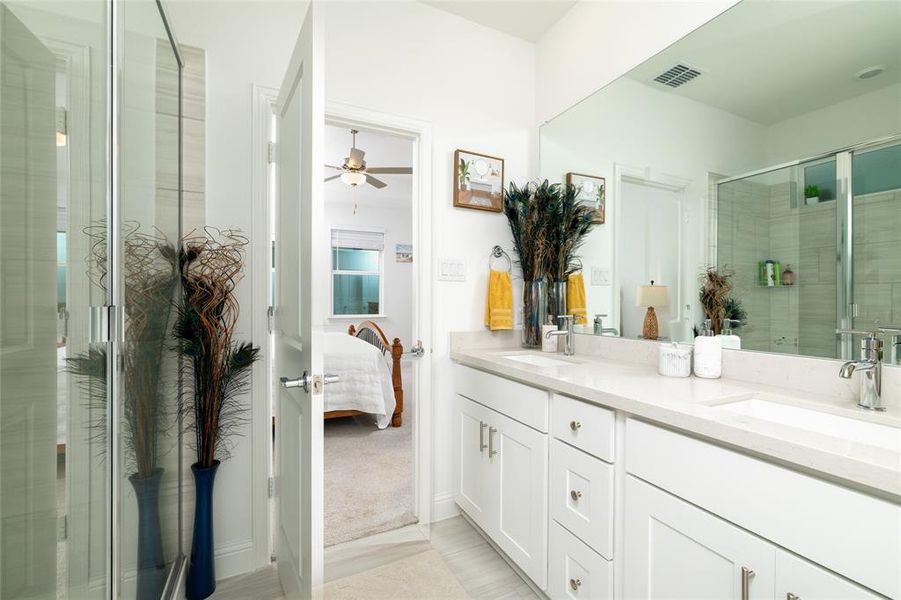 Furnished interior view inside a new home in , Fort Worth (Image 9). Furnished interior view inside a new home in , Fort Worth (Image 9).