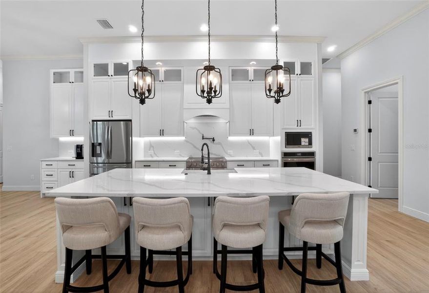 Furnished interior view inside a new home in , Port Charlotte (Image 56).