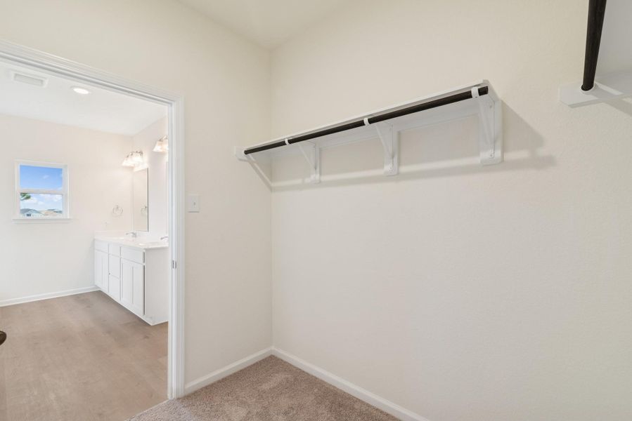 The Oakshire II- Primary Suite Walk-In Closet