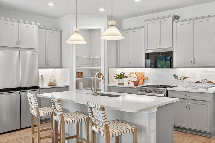 Furnished interior view inside a new home in Crosswind Ranch, Parrish (Image 7).