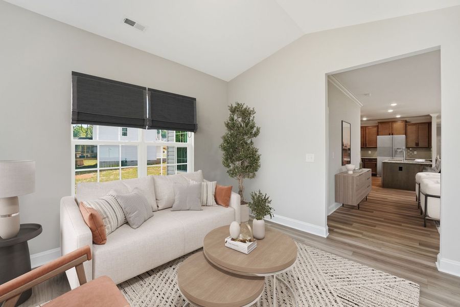 Furnished interior view inside a new home in Bell Meadows, Winnabow (Image 16).