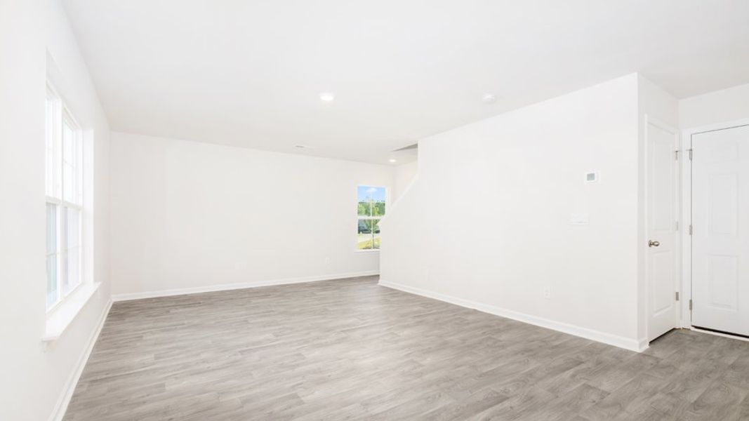 Spacious, unfurnished interior of a new home in Wilson's Ridge, Wilson's Mills (Image 13). Spacious, unfurnished interior of a new home in Wilson's Ridge, Wilson's Mills (Image 13).