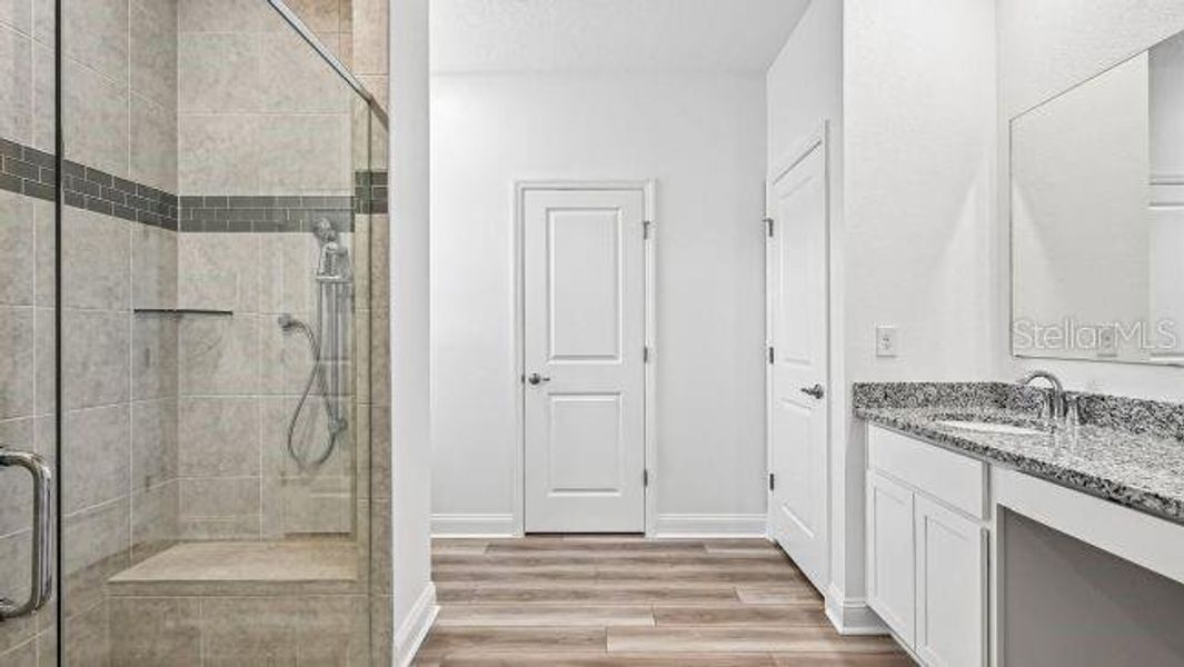 Furnished interior view inside a new home in , Punta Gorda (Image 12).