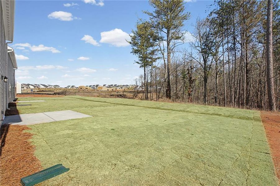 Exterior details and patio area of a home in Twin Lakes, Hoschton (Image 24). Exterior details and patio area of a home in Twin Lakes, Hoschton (Image 24).
