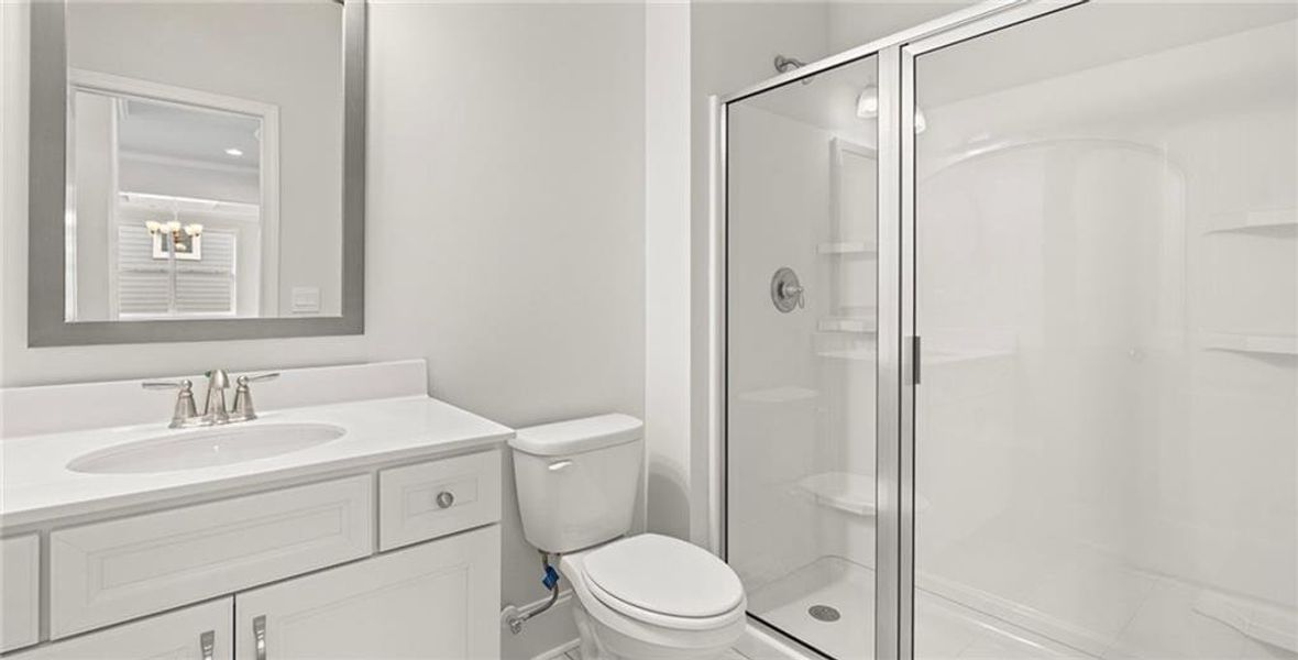 Furnished interior view inside a new home in , Cumming (Image 18).