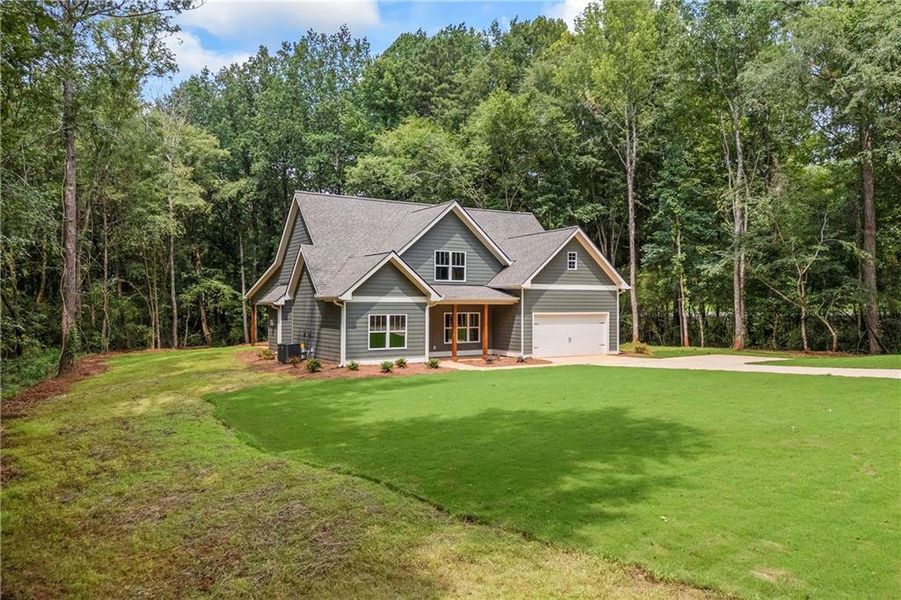 Front exterior of a new home in , Nicholson, GA, highlighting curb appeal (Image 26).