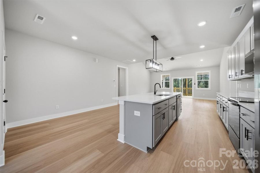 Furnished interior view inside a new home in , Morganton (Image 8).