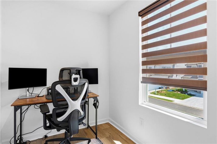 Furnished interior view inside a new home in Annsbury Park, Lilburn (Image 32).