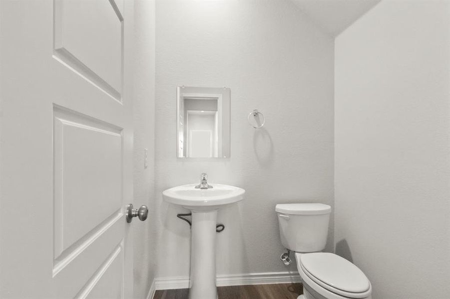 Furnished interior view inside a new home in Retreat at Fossil Creek, Fort Worth (Image 9).