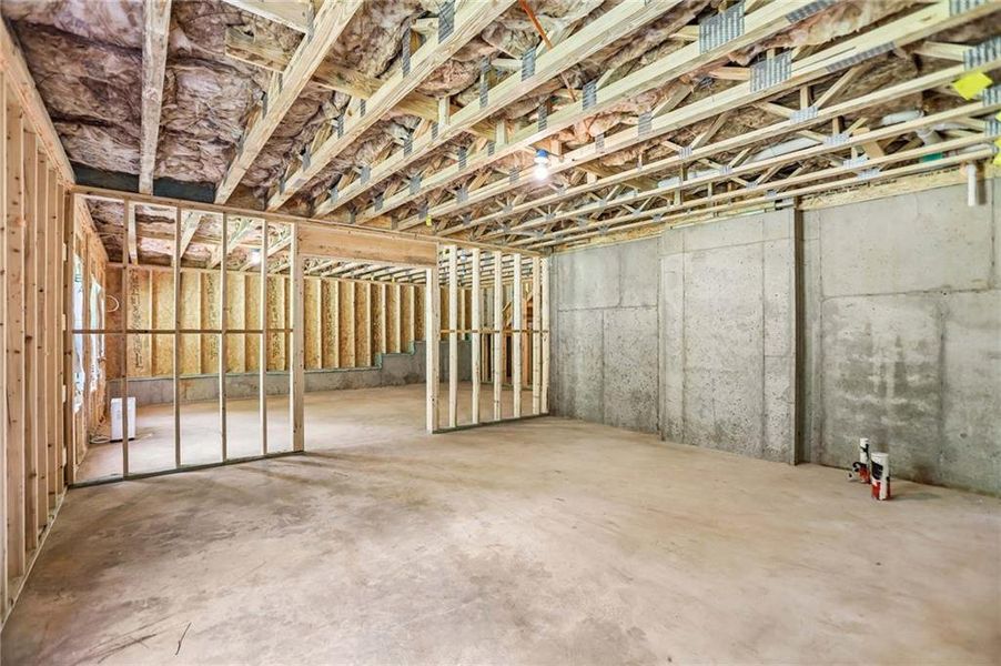 In-progress construction of a new home in The Pointe at Heron Bay, Locust Grove, GA (Image 28).