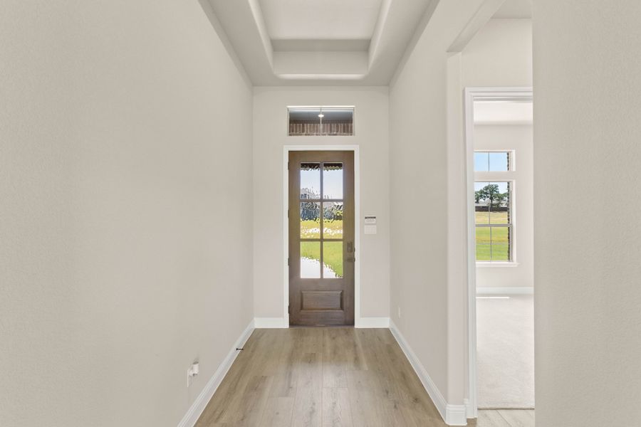 Spacious, unfurnished interior of a new home in Mockingbird Hills - Premiere Series, Joshua (Image 15). Spacious, unfurnished interior of a new home in Mockingbird Hills - Premiere Series, Joshua (Image 15).