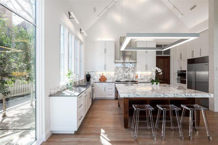 Furnished interior view inside a new home in , Dallas (Image 9).