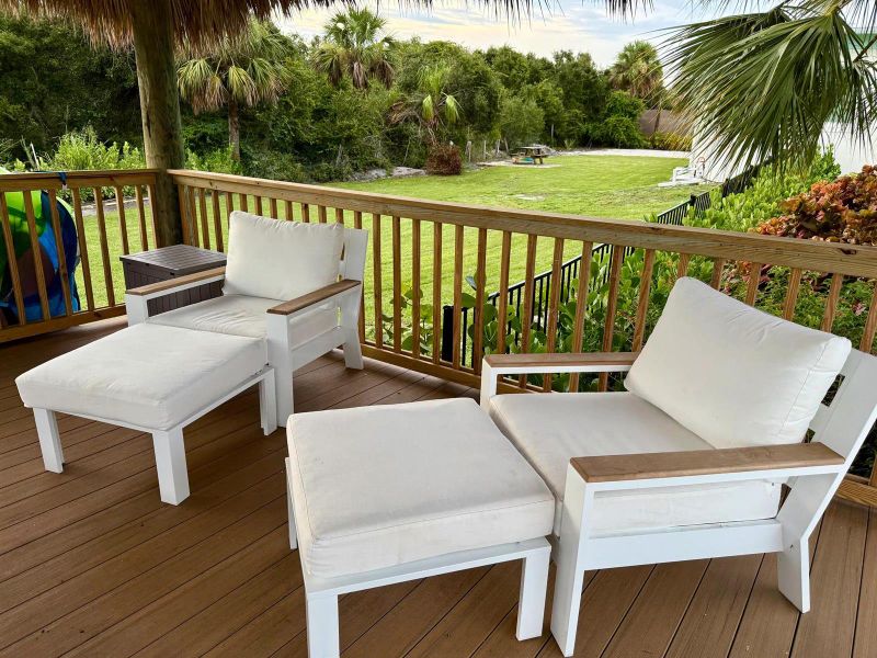 pool tiki hut seating - main house pool tiki hut seating - main house