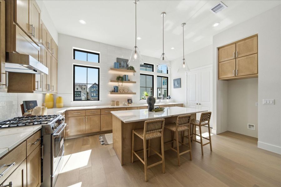 Furnished interior view inside a new home in Spring Valley Creek, Houston (Image 16).