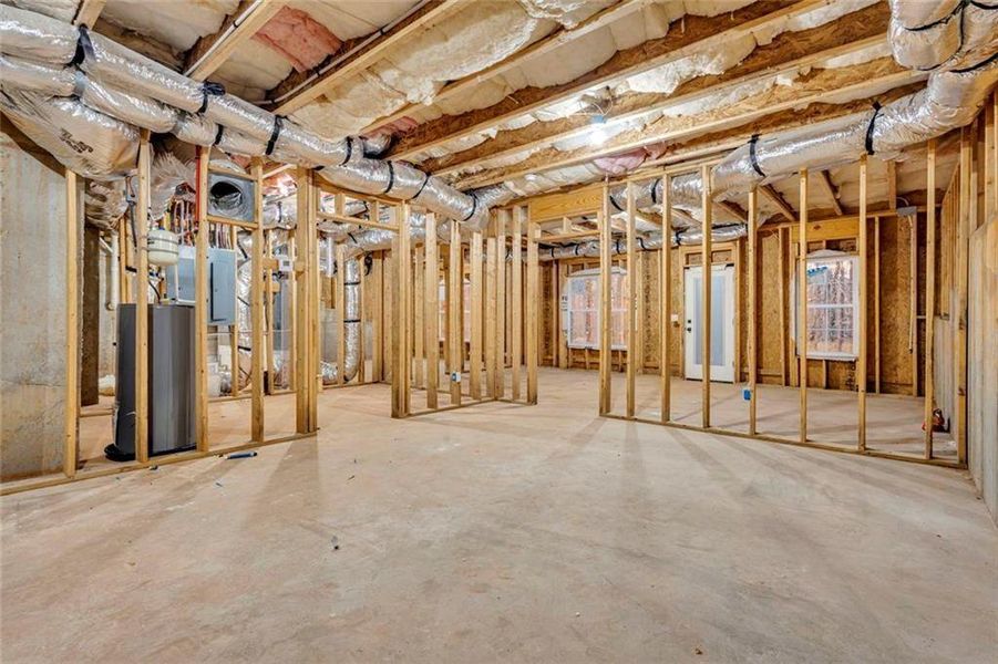 In-progress construction of a new home in , Fairburn, GA (Image 37).