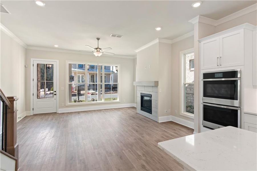 Spacious, unfurnished interior of a new home in Waterhaven, Cumming (Image 14).