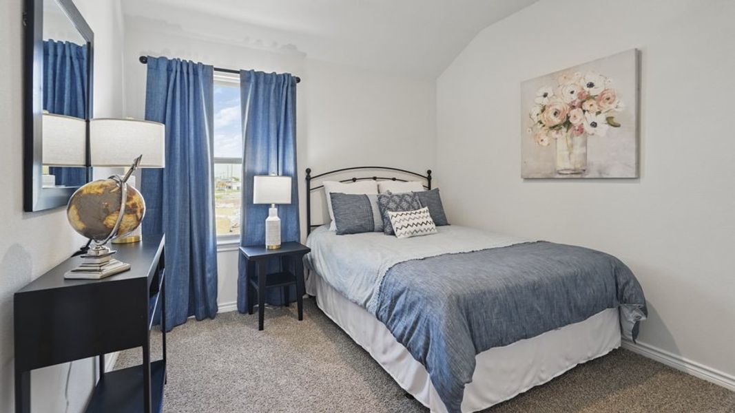 Furnished interior view inside a new home in Liberty Crossing, Royse City (Image 31).