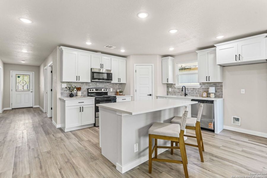 Furnished interior view inside a new home in , San Antonio (Image 10). Furnished interior view inside a new home in , San Antonio (Image 10).