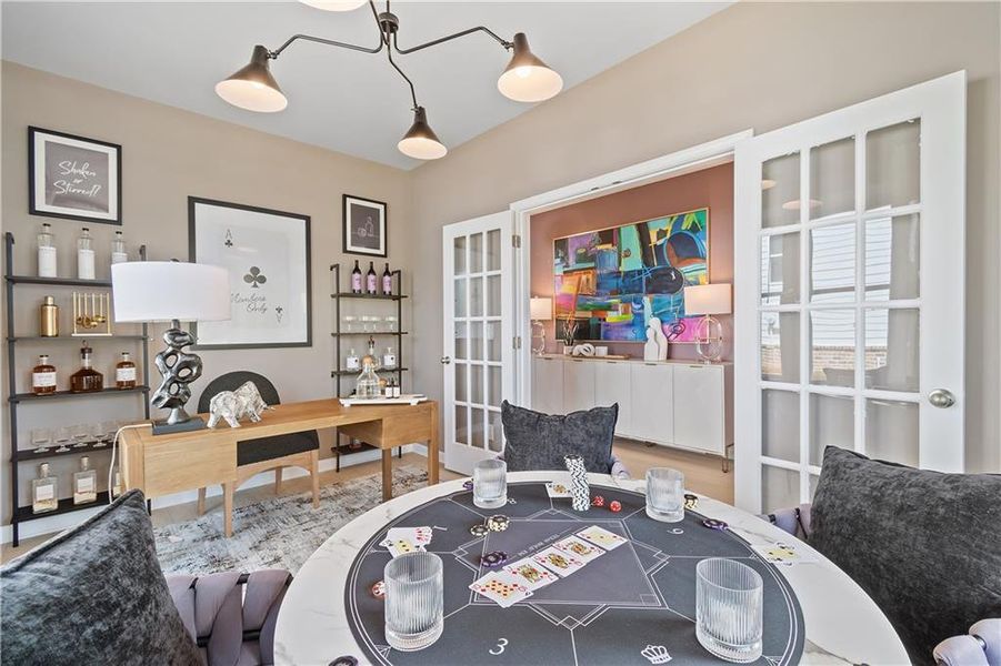 Furnished interior view inside a new home in Cooper Park, McDonough (Image 16).