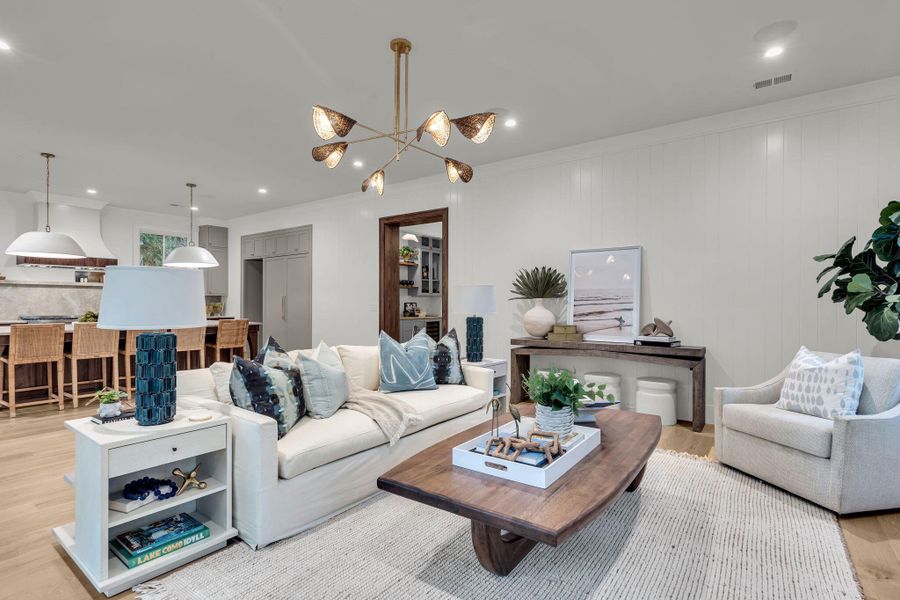 Furnished interior view inside a new home in , Mount Pleasant (Image 54).