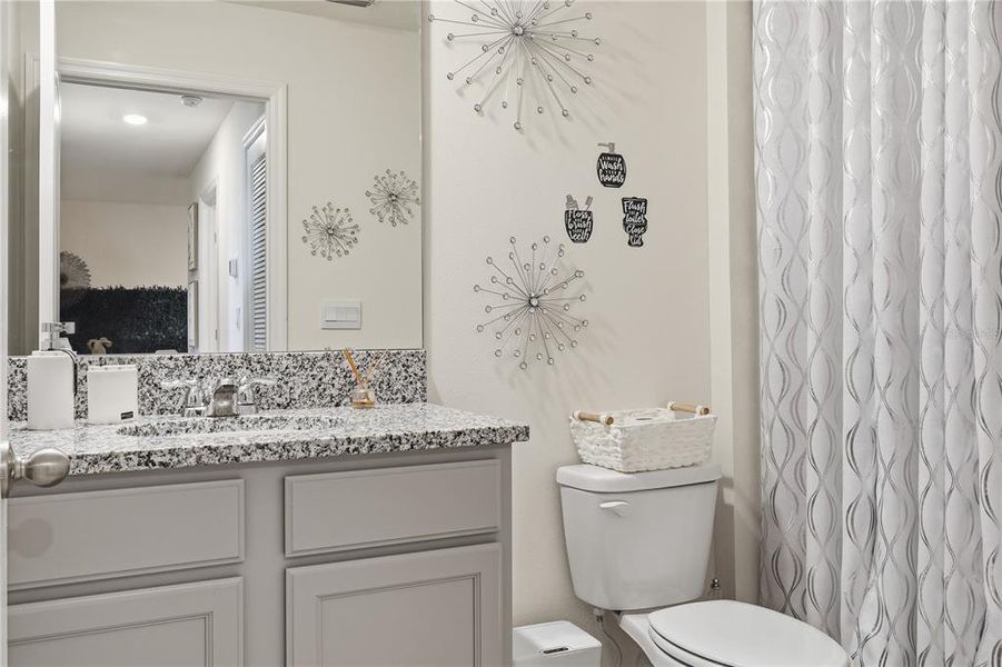 Furnished interior view inside a new home in Wind Meadows South, Bartow (Image 9).