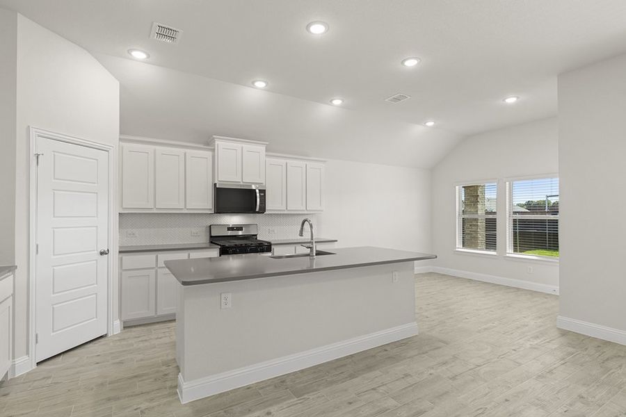 Representative exterior photo of a completed home built from the Derby by Impression Homes in Arcadia Trails, Balch Springs, TX (Image 7). Representative exterior photo of a completed home built from the Derby by Impression Homes in Arcadia Trails, Balch Springs, TX (Image 7).