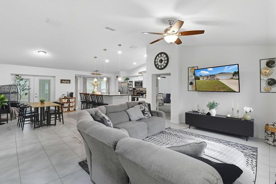 Furnished interior view inside a new home in , Ocala (Image 4).