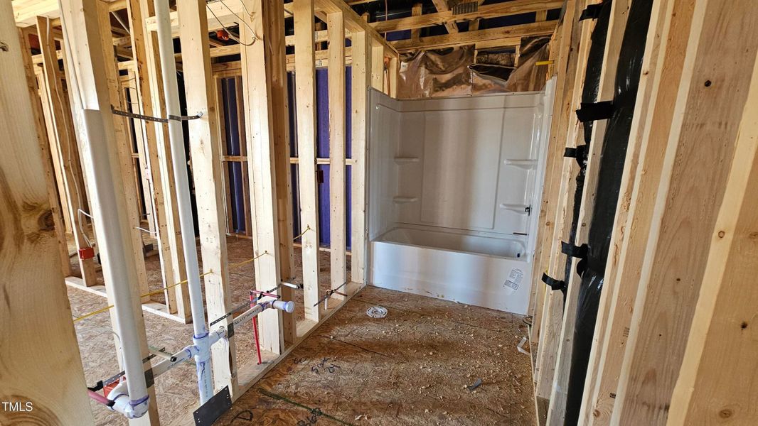 In-progress construction of a new home in Springvale, Willow Spring, NC (Image 39). In-progress construction of a new home in Springvale, Willow Spring, NC (Image 39).