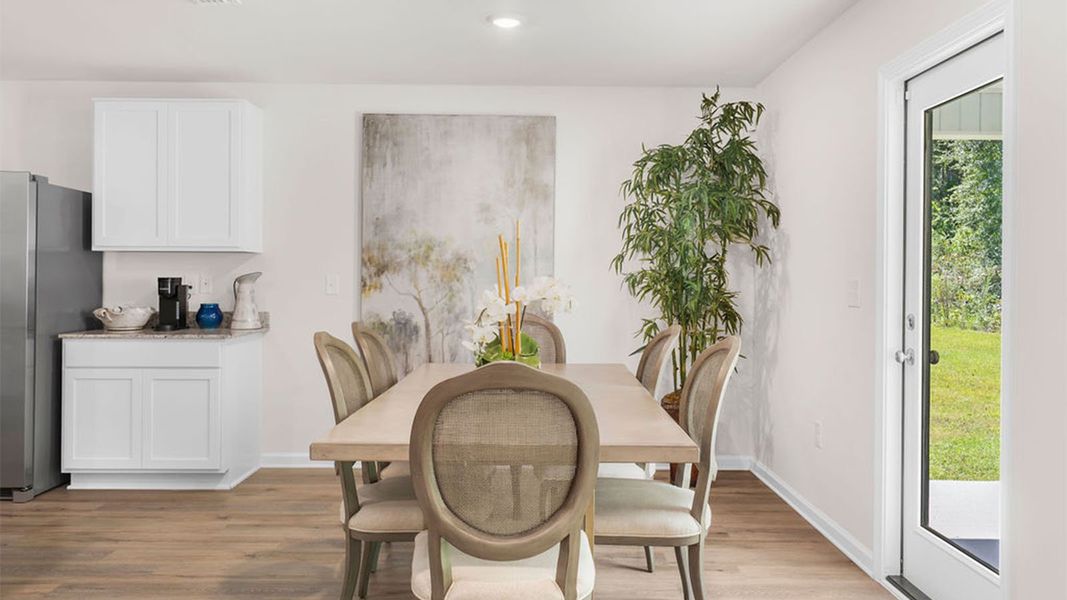 Furnished interior view inside a new home in Wesley Park, Crawfordville (Image 7).