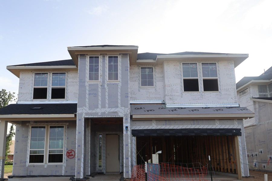 In-progress construction of a new home in Woodson’s Reserve, Spring, TX (Image 5). In-progress construction of a new home in Woodson’s Reserve, Spring, TX (Image 5).