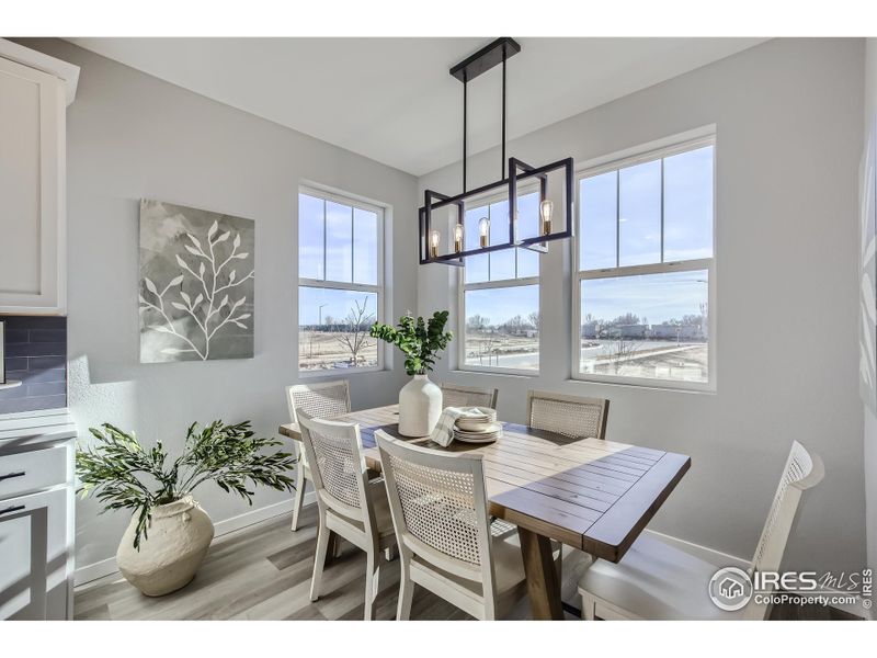 Main level dining room